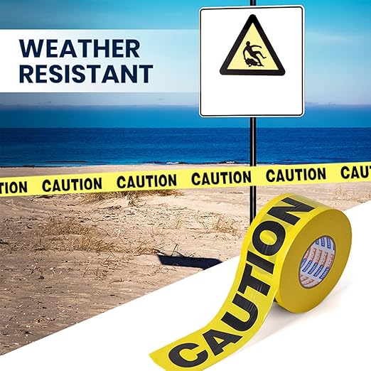 Caution Tape, 3" x 300 ft