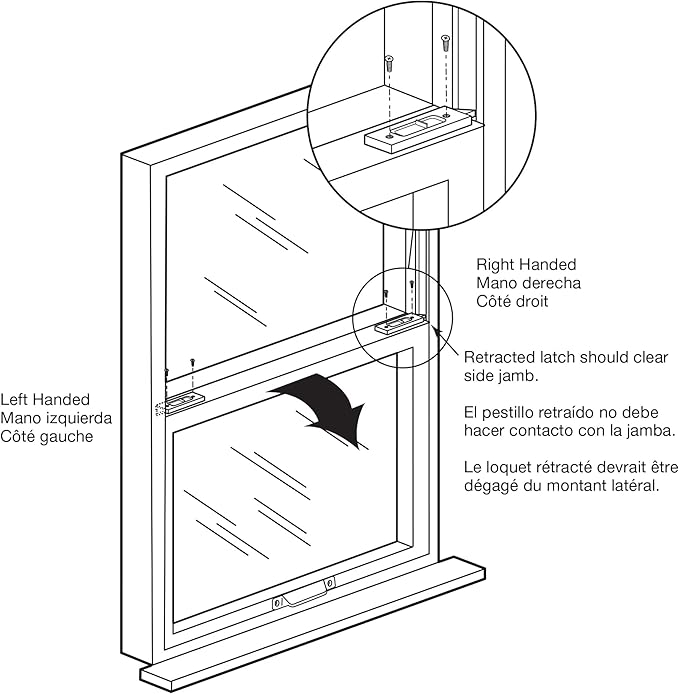Window Tilt Latch (Pair)
