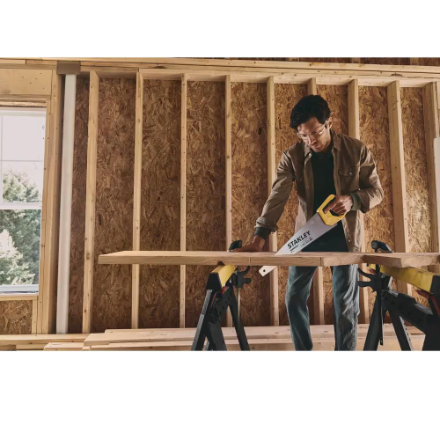 STANLEY Handsaw, 20"