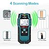 compare product HANMATEK Stud Finder Wall Scanner with Pro Smart Sensor, 5 in 1 Upgrade Wood Exact Mode Stud Finder Tool for The Center Edge of Metal, Studs and AC Wire, Pipe Locator for Walls