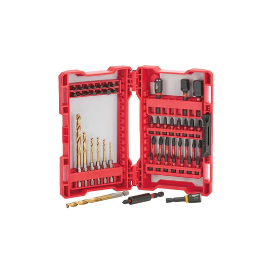 Milwaukee Tool SHOCKWAVE IMPACT DUTY Drill and Driver Bit Set (50-Piece)
