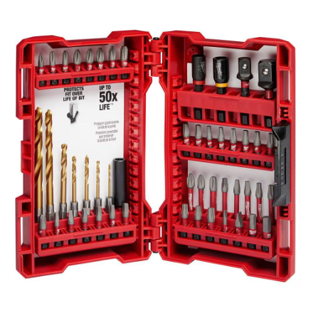 Milwaukee Tool SHOCKWAVE IMPACT DUTY Drill and Driver Bit Set (50-Piece)