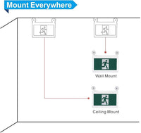 Safety Sign – Exit (Photoluminescent)