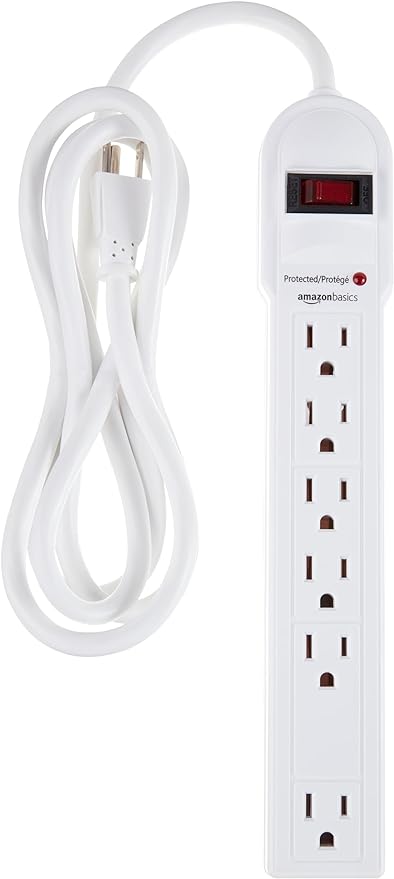 Power Bar, 6-Outlet with Surge Protection