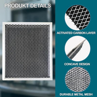 Replacement for Broan S97007696 Charcoal Filter - Nutone Range Vent Hood 10.5 x 8.75 Inches