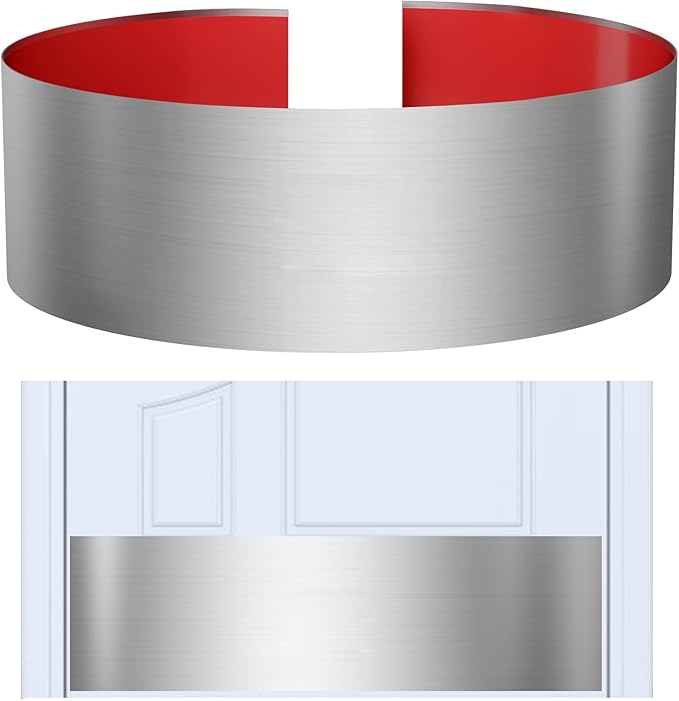 Door Kick Plate, 6" x 30", Stainless