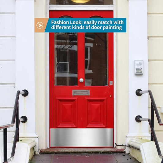 Door Kick Plate, 6" x 30", Stainless