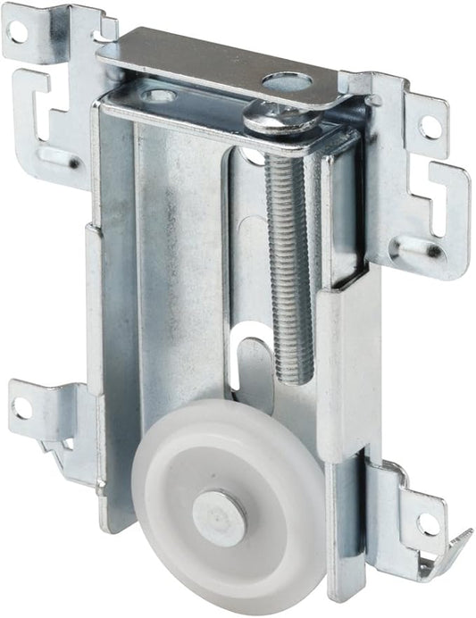 Prime-Line Products N 6790 Mirror Door Bottom Roller with 1-7/16-Inch Flat Nylon Wheel