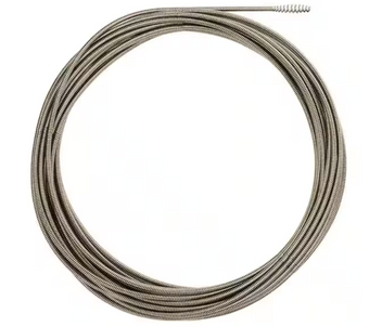 compare product Milwaukee 5/16 in. x 75 ft. Inner Core Drop Head Cable with Rustguard. Auger cable replacement