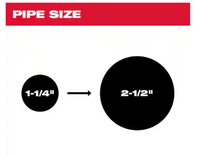 Milwaukee 5/16 in. x 75 ft. Inner Core Drop Head Cable with Rustguard. Auger cable replacement