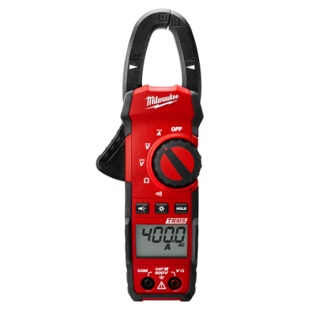 400 Amp AC Digital Clamp Meter| Milwaukee Tool