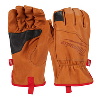 Milwaukee Leather Palm Work Gloves