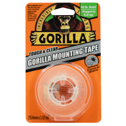 Gorilla Tough & Clear Mounting Tape