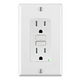 20A/125V GFCI Receptacle, Tamper-Resistant, White | Leviton