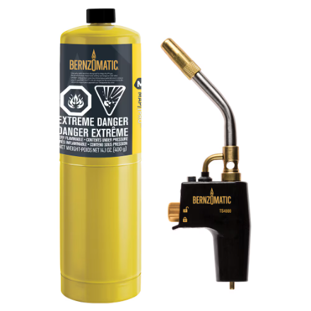 Bernzomatic TS8000KC Max Heat Soldering Torch Kit