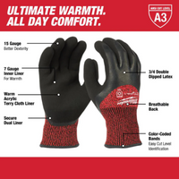 Milwaukee Cut-Resistant Gloves, Level 3